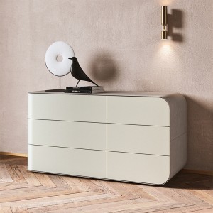 Modern Home Furniture Leather Wood Witbuffet dressoir voor eetkamer
